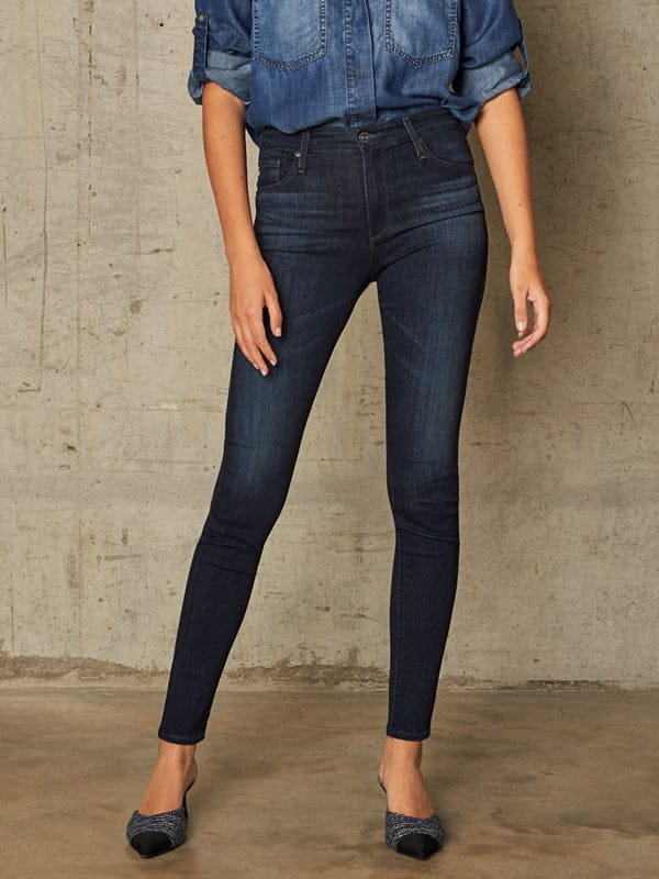 High waisted jeans outfit summer hotsell